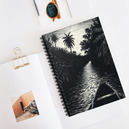 Back To School Spiral Notebook || 6" x 8", 118 Ruled Line Pages || Custom Design