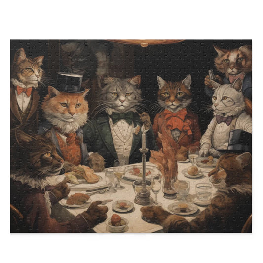 Cats At A Business Dinner Puzzle